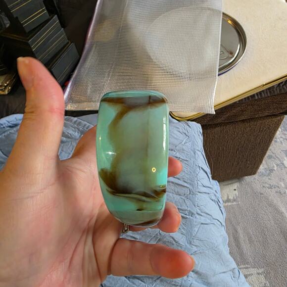 WHBM Necklace Silver Tone Black - Picture 4 of 4